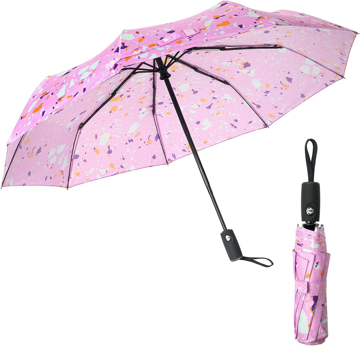 Mr Pen Windproof Travel Umbrella - Automatic Compact Rain Umbrella