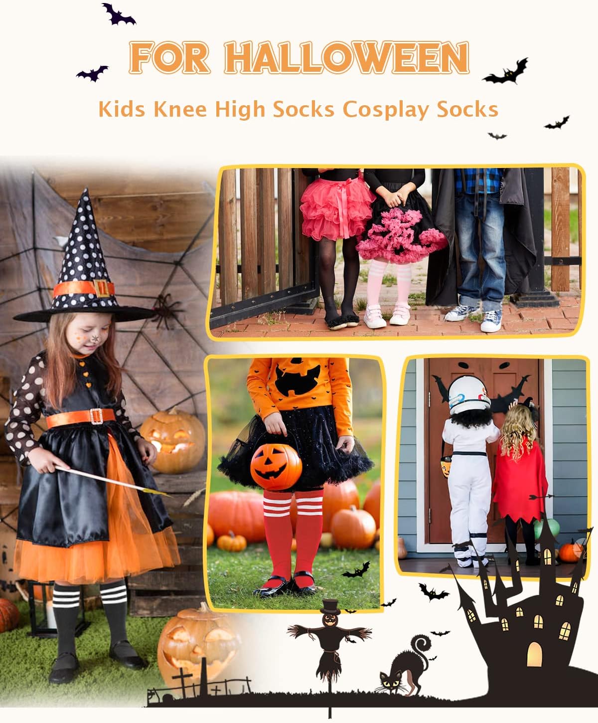 Century Star Kids Knee High Soccer Socks - 3-6 Years