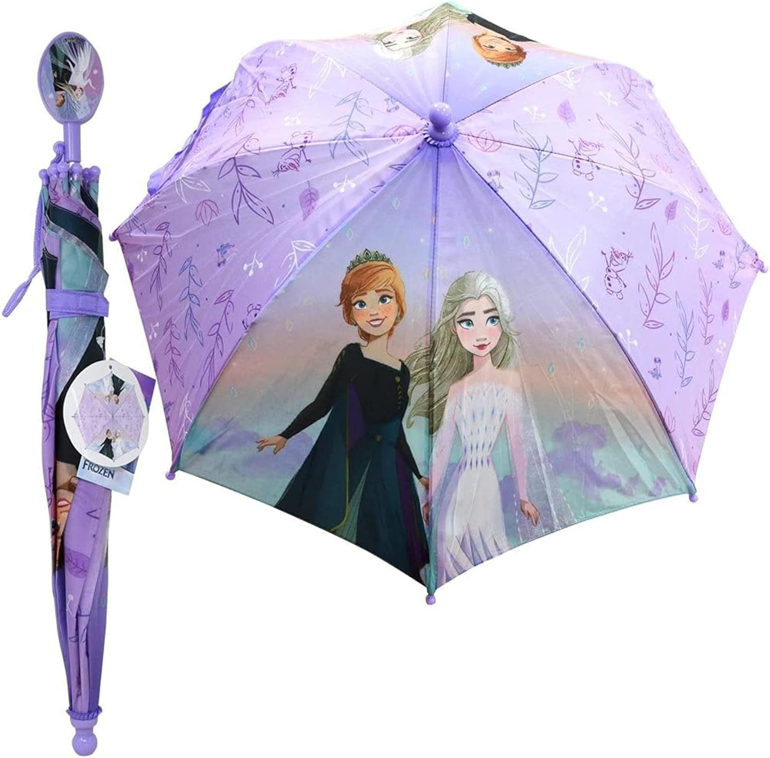 Disney Frozen Kids Umbrella for Girls Age 3-6
