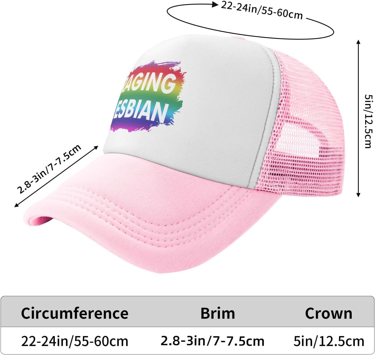 Premium Waterproof Mesh Baseball Cap with Adjustable Buckle