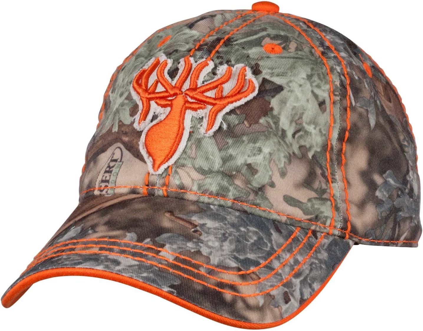 Kings Camo Mens Distressed Logo Baseball Cap