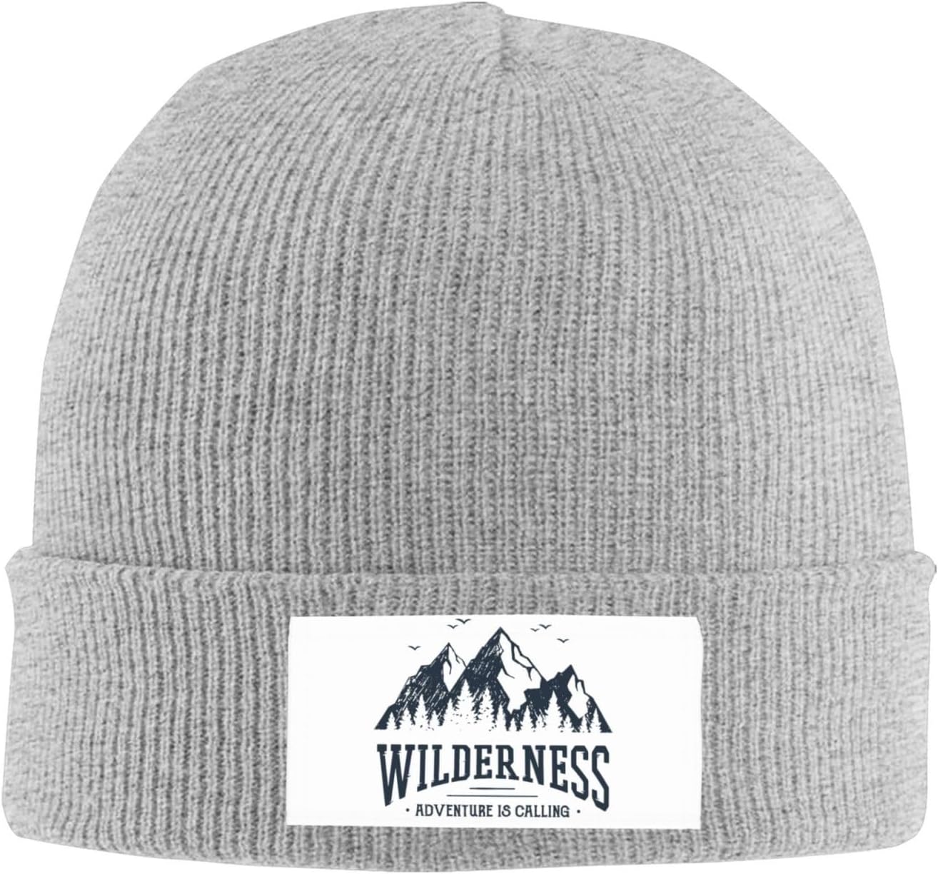 Wilderness Adventure Mountain Knitted Hat Winter Warm