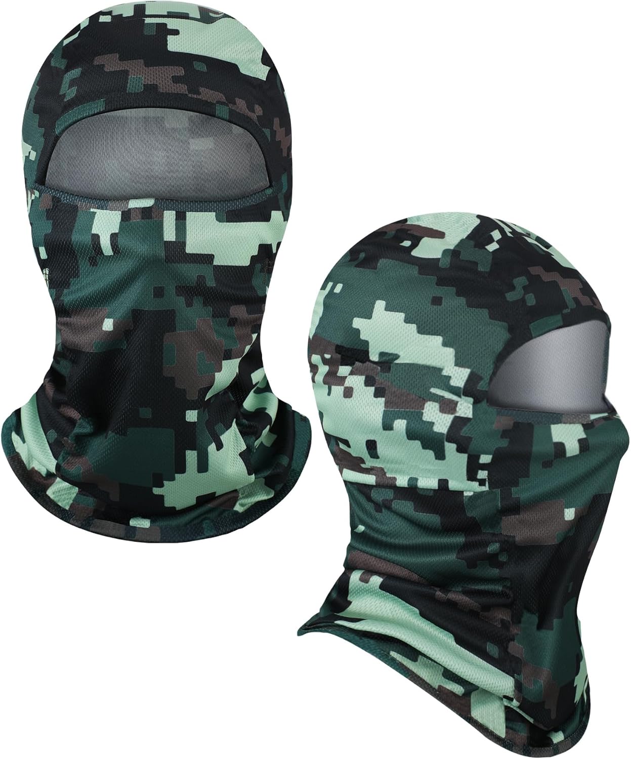 Blulu 3-Pack Camo Balaclava Face Mask for Outdoor