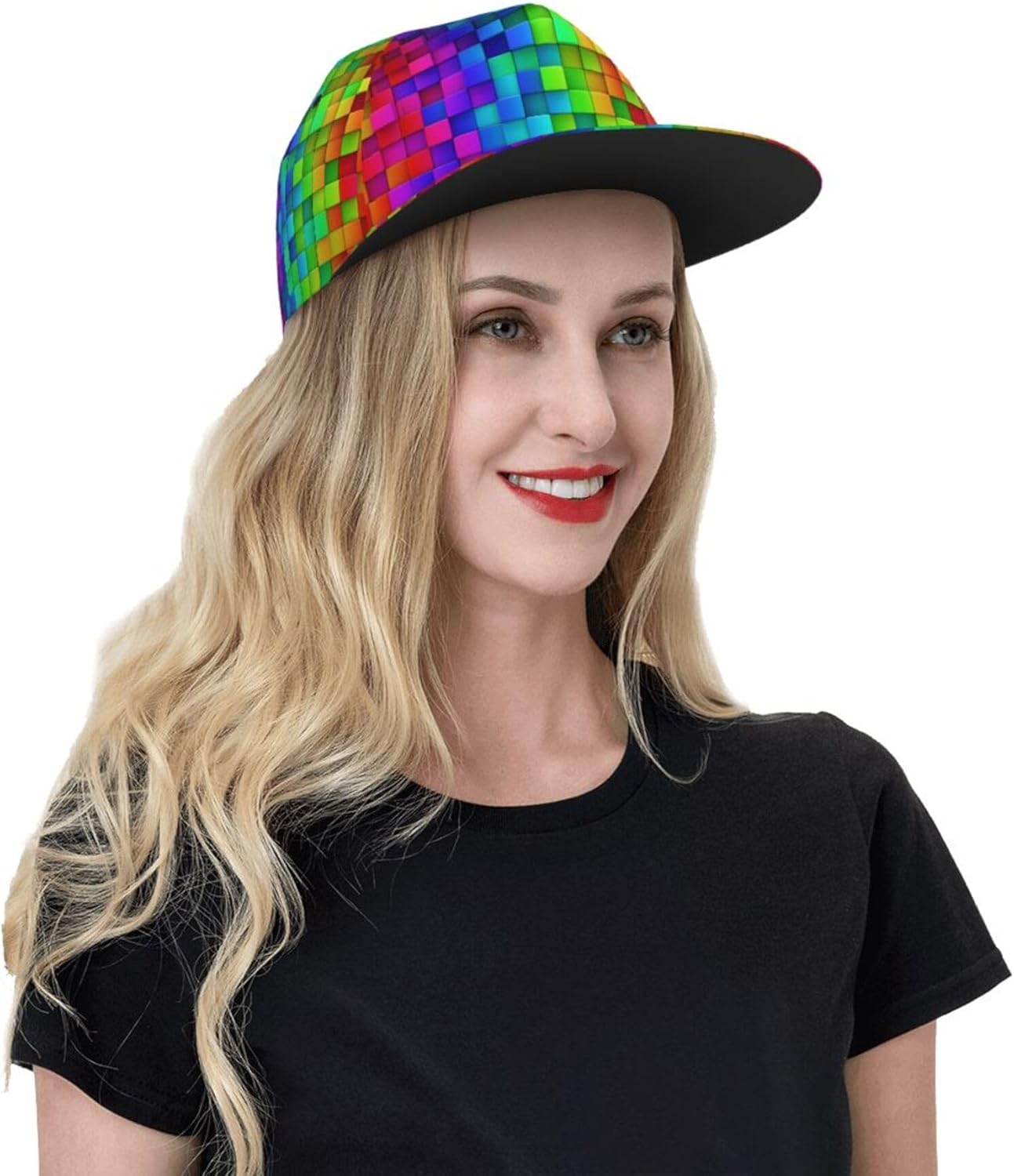 JZDACH Adult Mens Snapback Trucker Cap Dad Hat