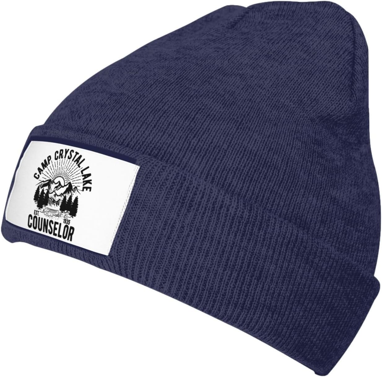 Winter Warm Knitted Hat for Girls Black Cap with Elastic Band 1
