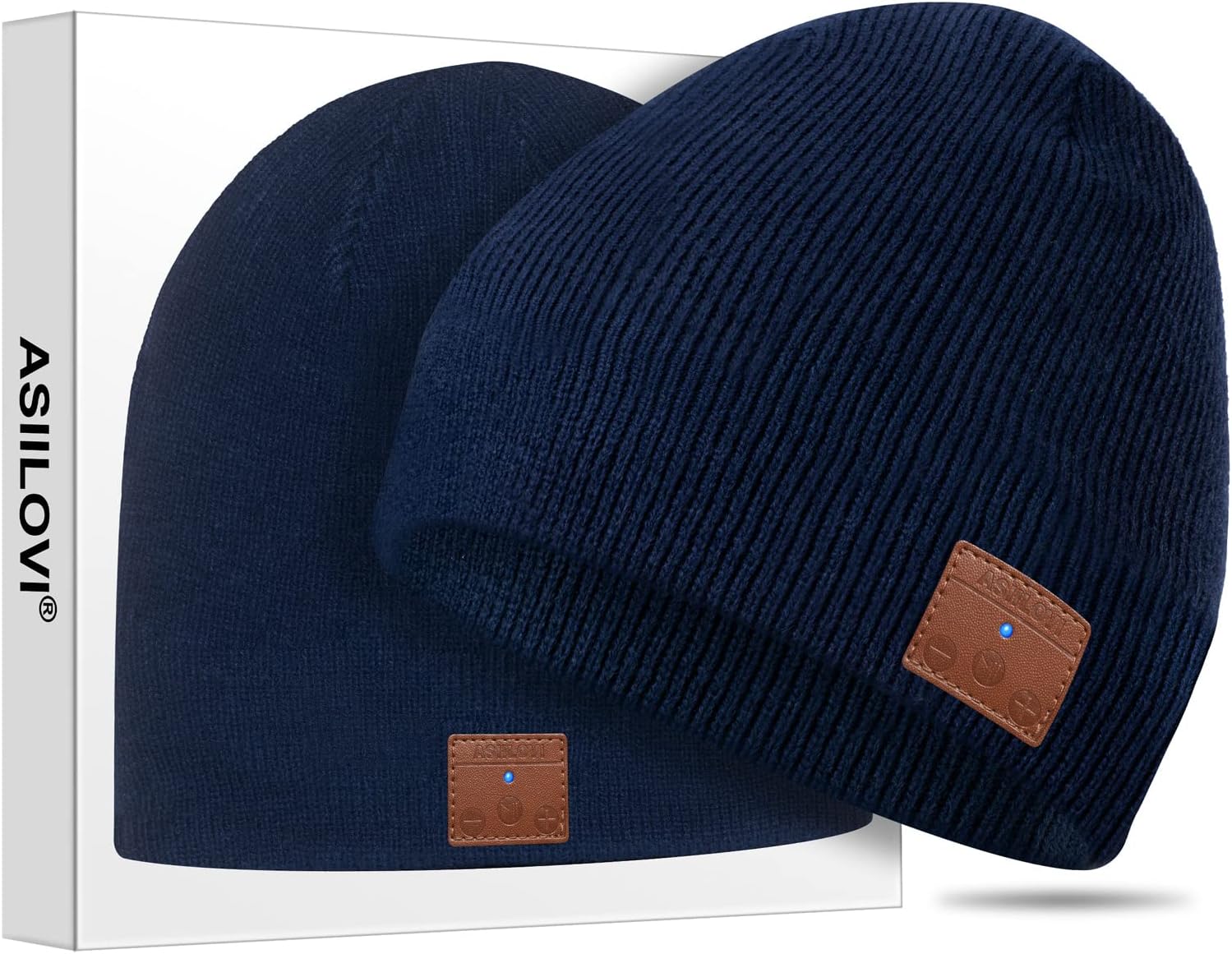 ASIILOVI Bluetooth Beanie with 20hr Playtime
