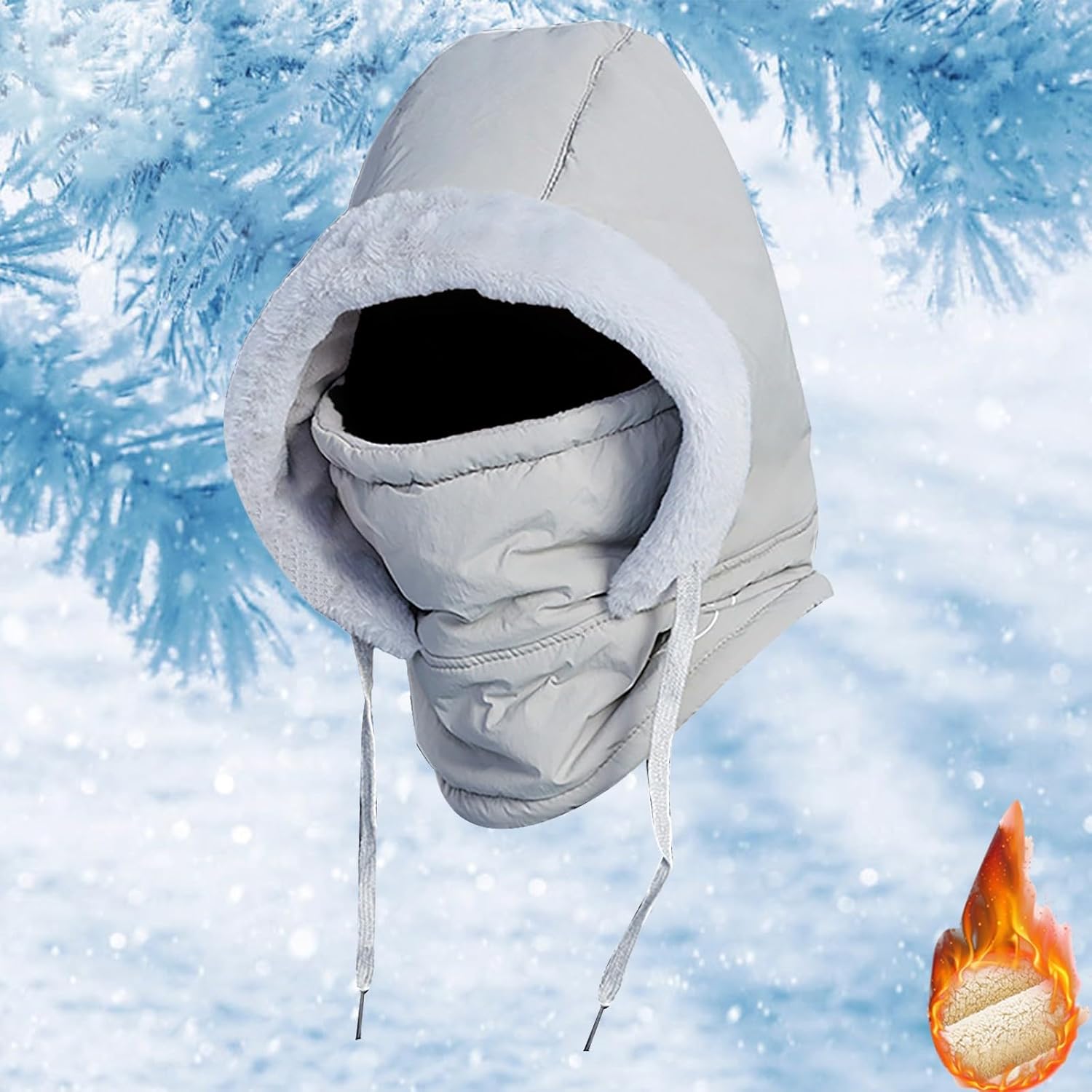 Heavyweight Fleece Balaclava Mask for Winter Sports