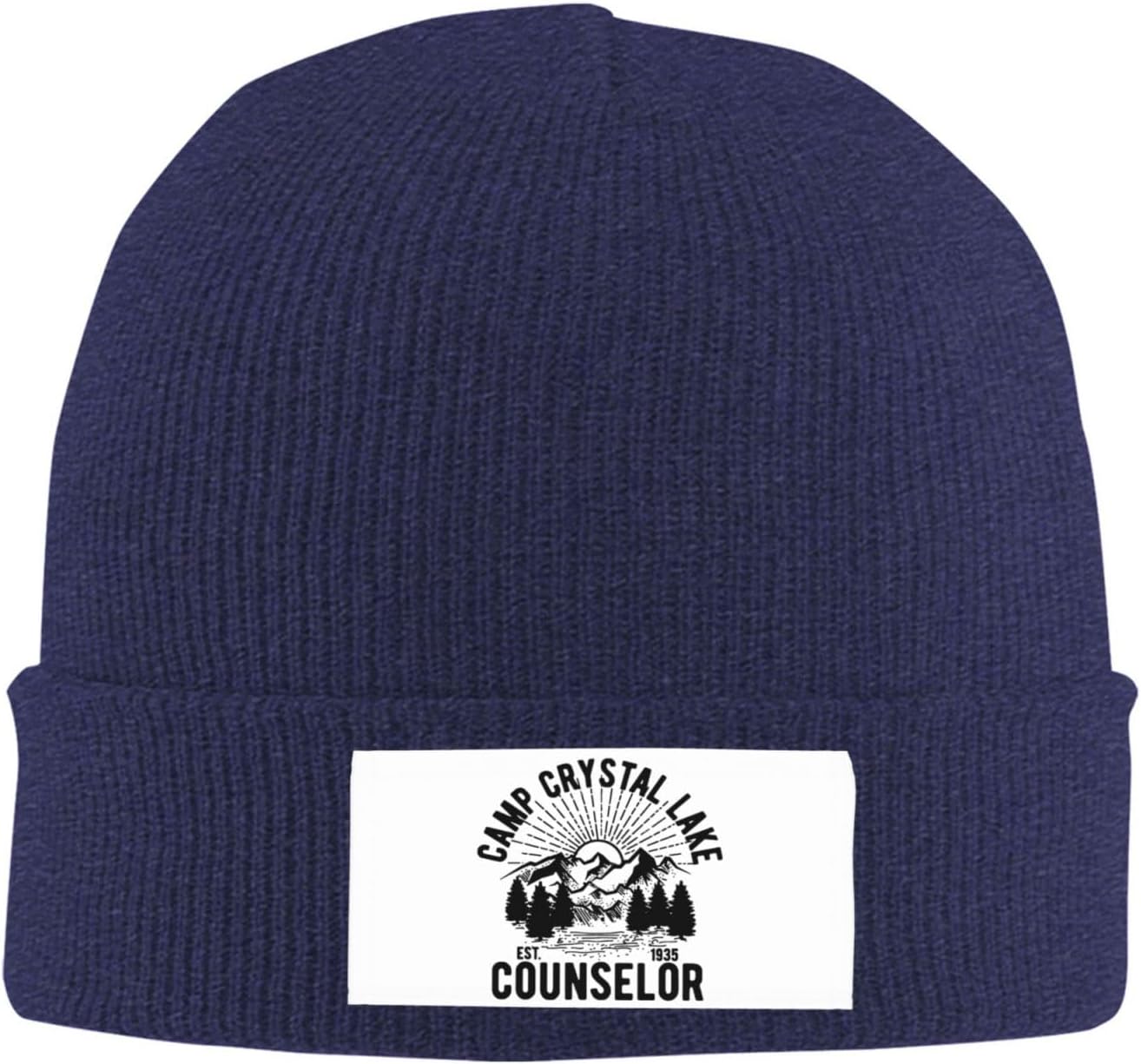 Winter Warm Knitted Hat for Girls Black Cap with Elastic Band 1