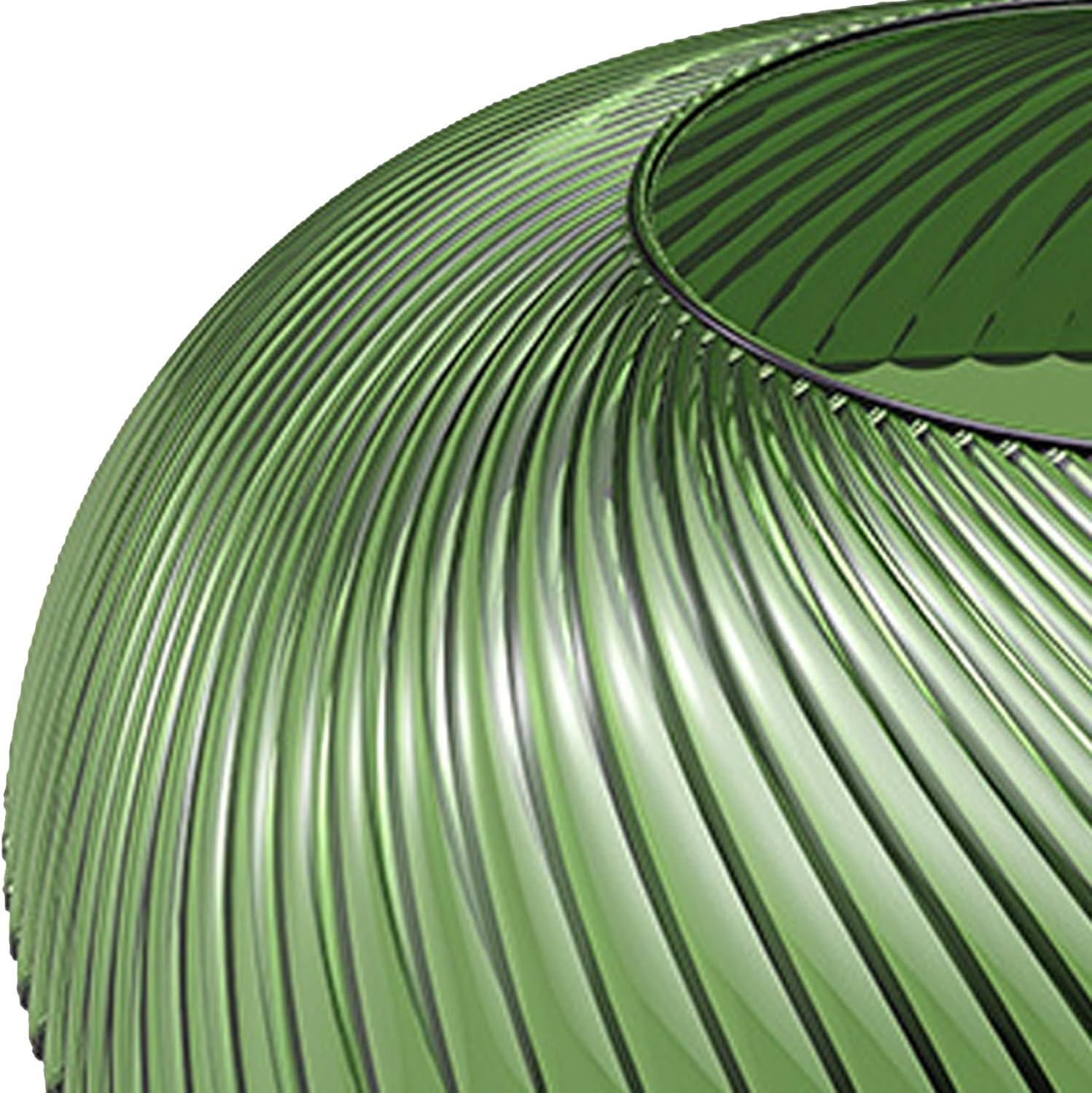 DXIXD Dark Green Decorative Fruit Bowl 1