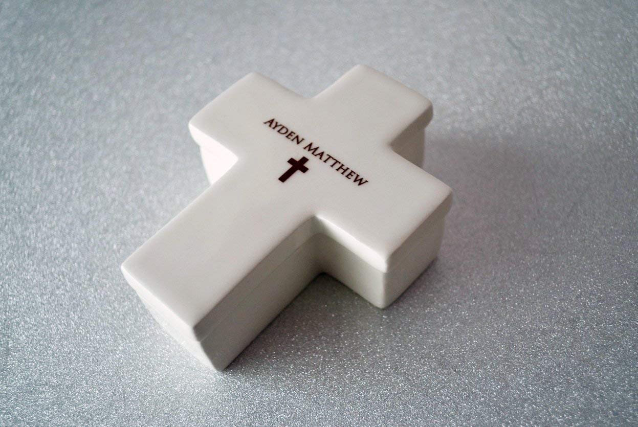Susabella Cross Keepsake Box - Baptism or Confirmation Gift