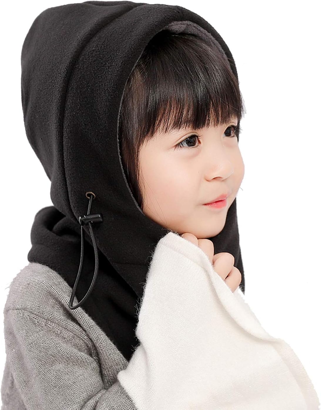 Kids Winter Windproof Cap Adjustable Full Face Cover