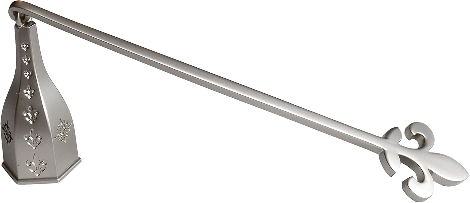 Wickman Candle Snuffer with Fleur de Lis Pewter Finish 1