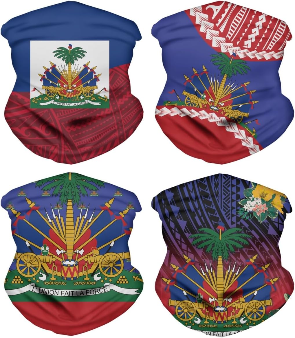 GLUDEAR USA Flag Print Seamless Bandana