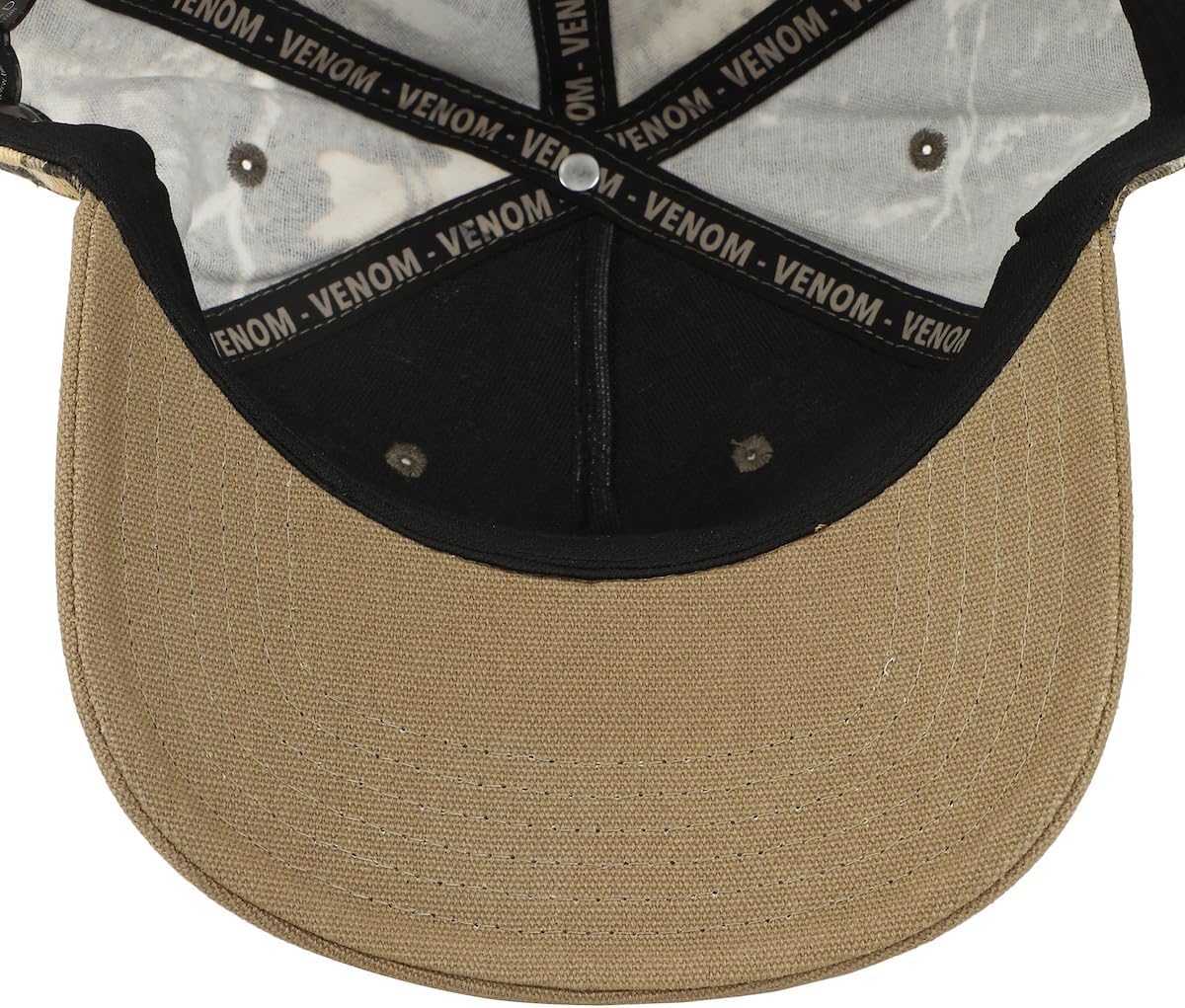 Bioworld Venom 3D Logo Camouflage Snapback Hat