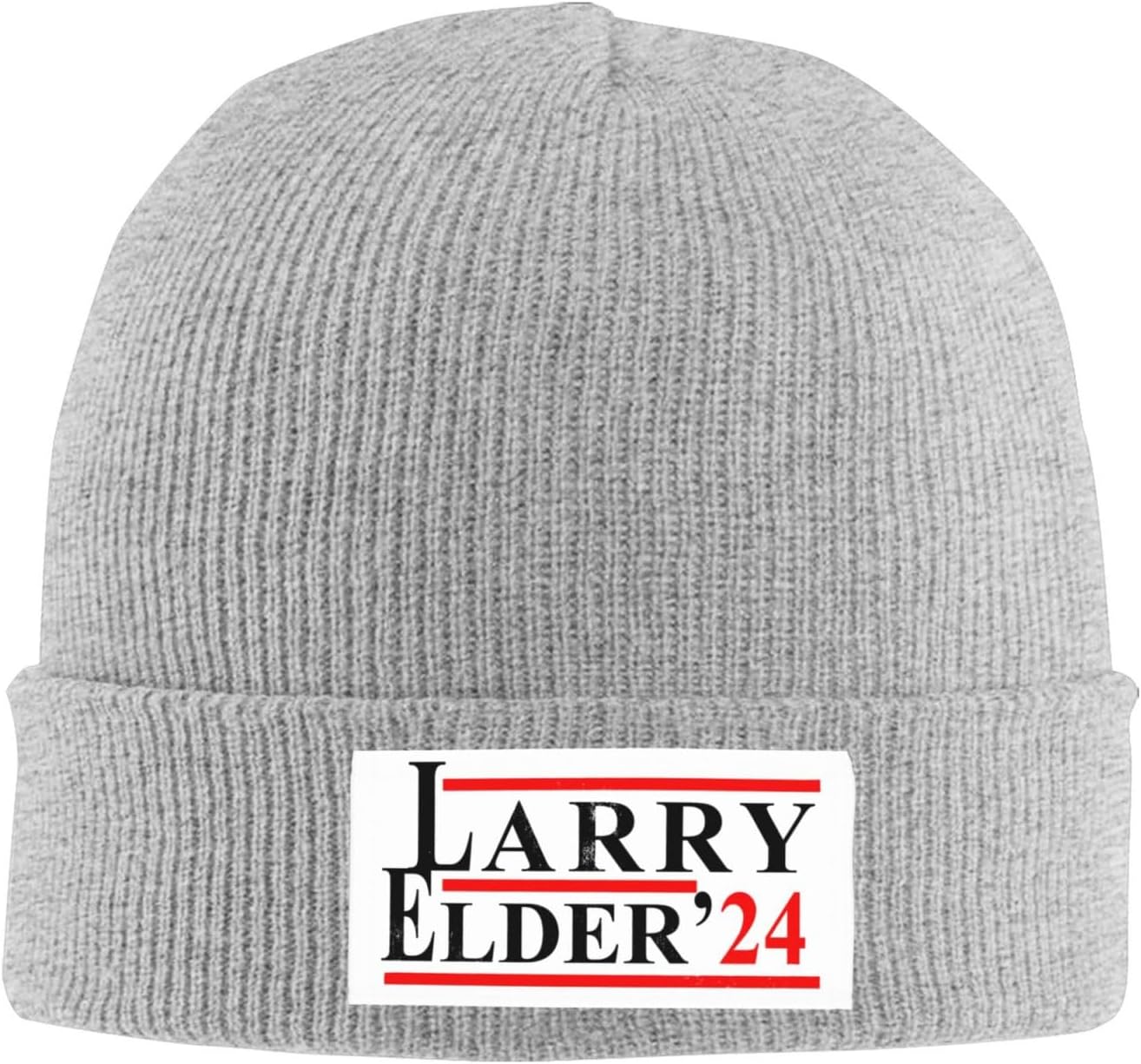 Larry Elder 2024l Knitted Hat Black Winter Warm Cap