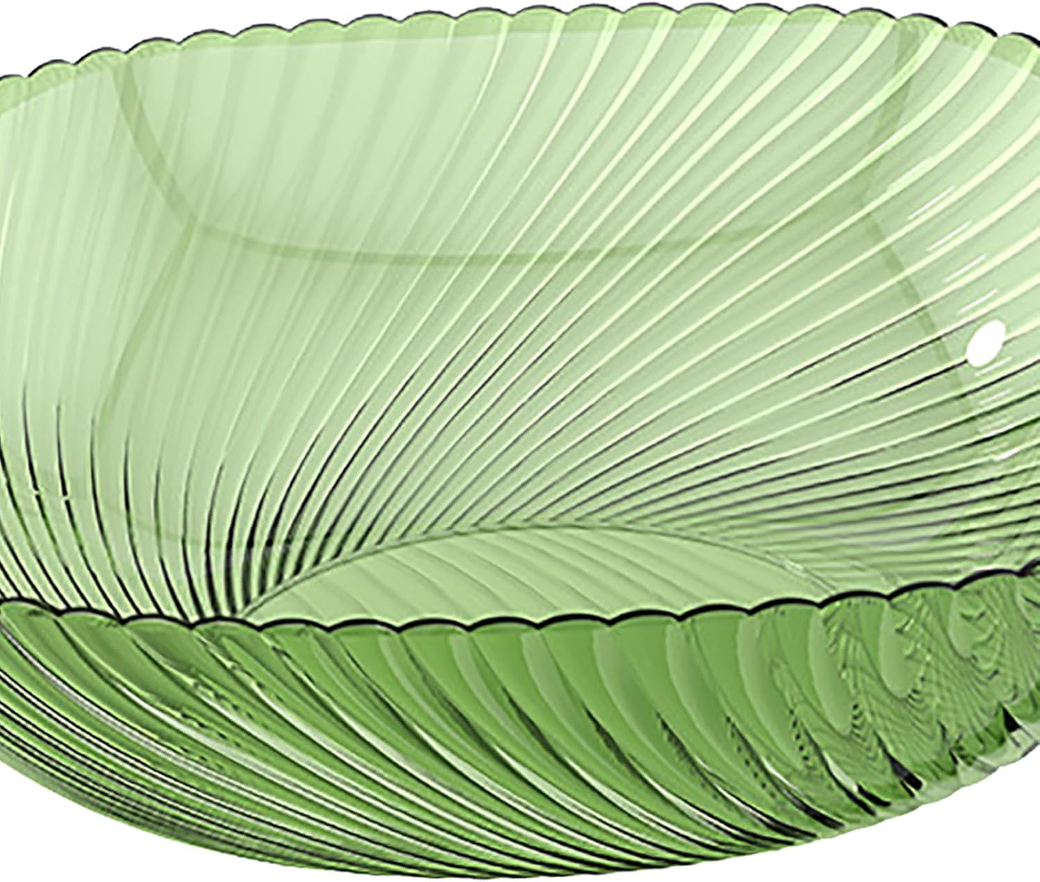 DXIXD Dark Green Decorative Fruit Bowl 1