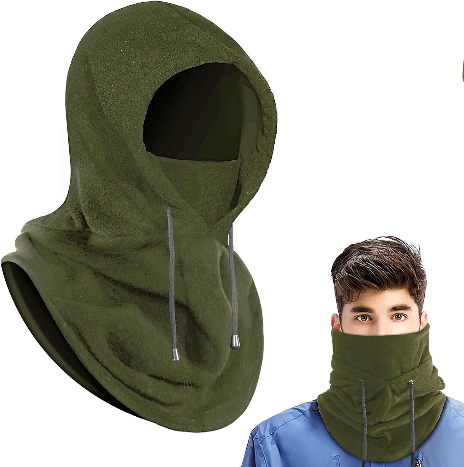 AURUZA Balaclava Ski Mask Fleece for Men 1