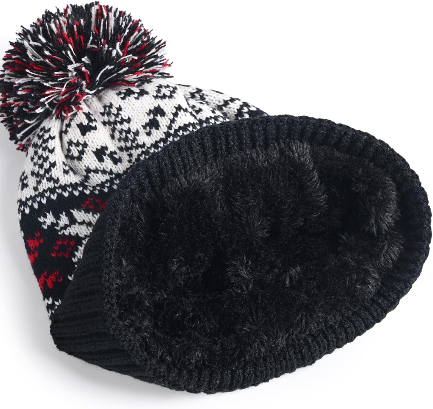 DANMY Kids Winter Knit Beanie Scarf Gloves Set