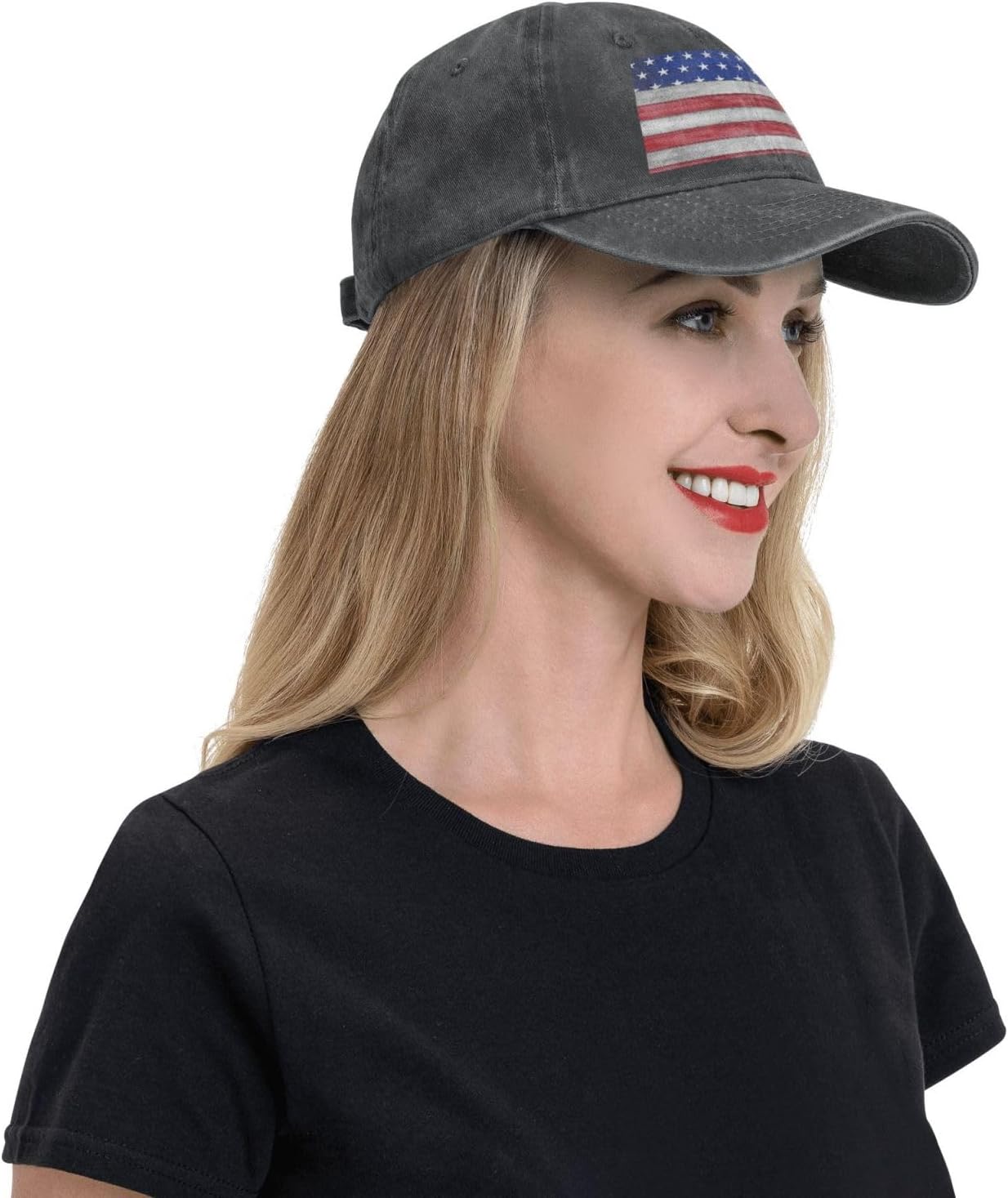 MZERSE Washed Cotton Baseball Cap for Men Women