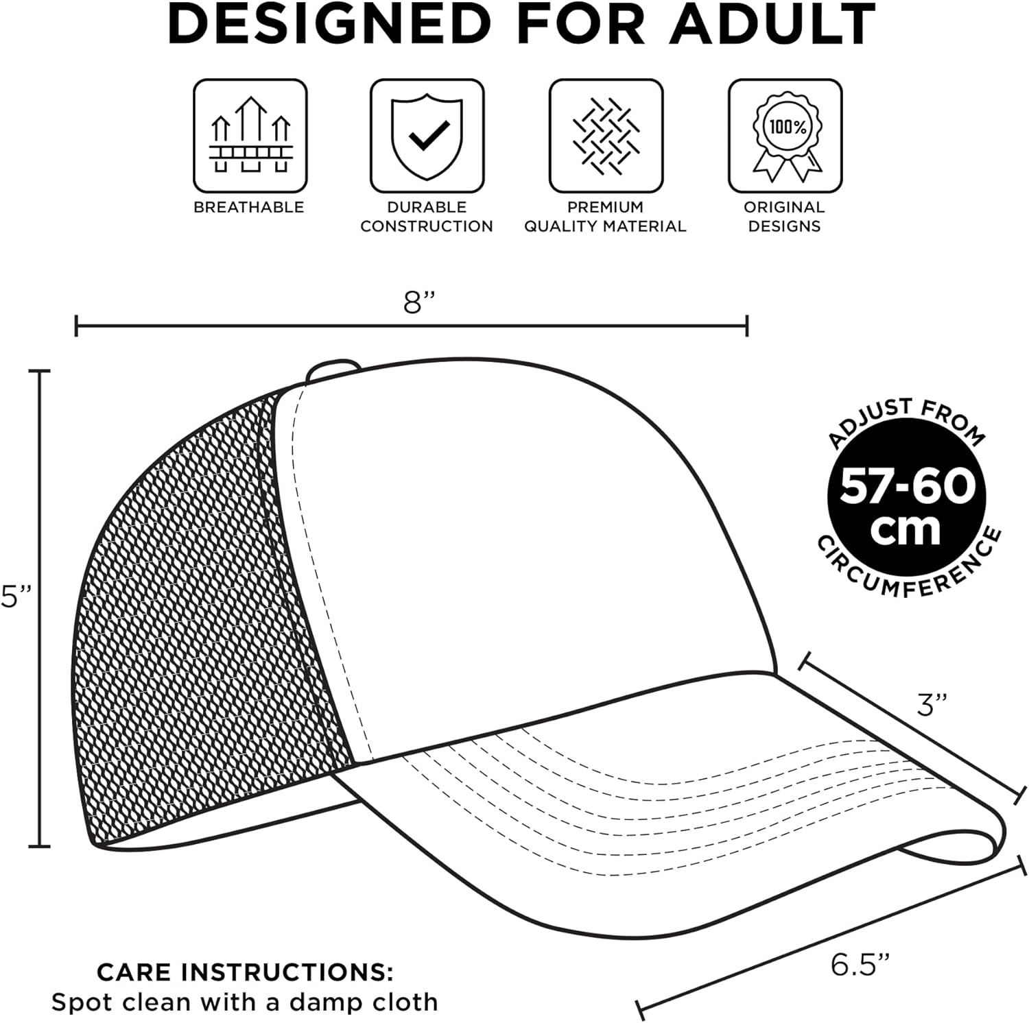 Disney Mickey Mouse Trucker Hat for Men and Women