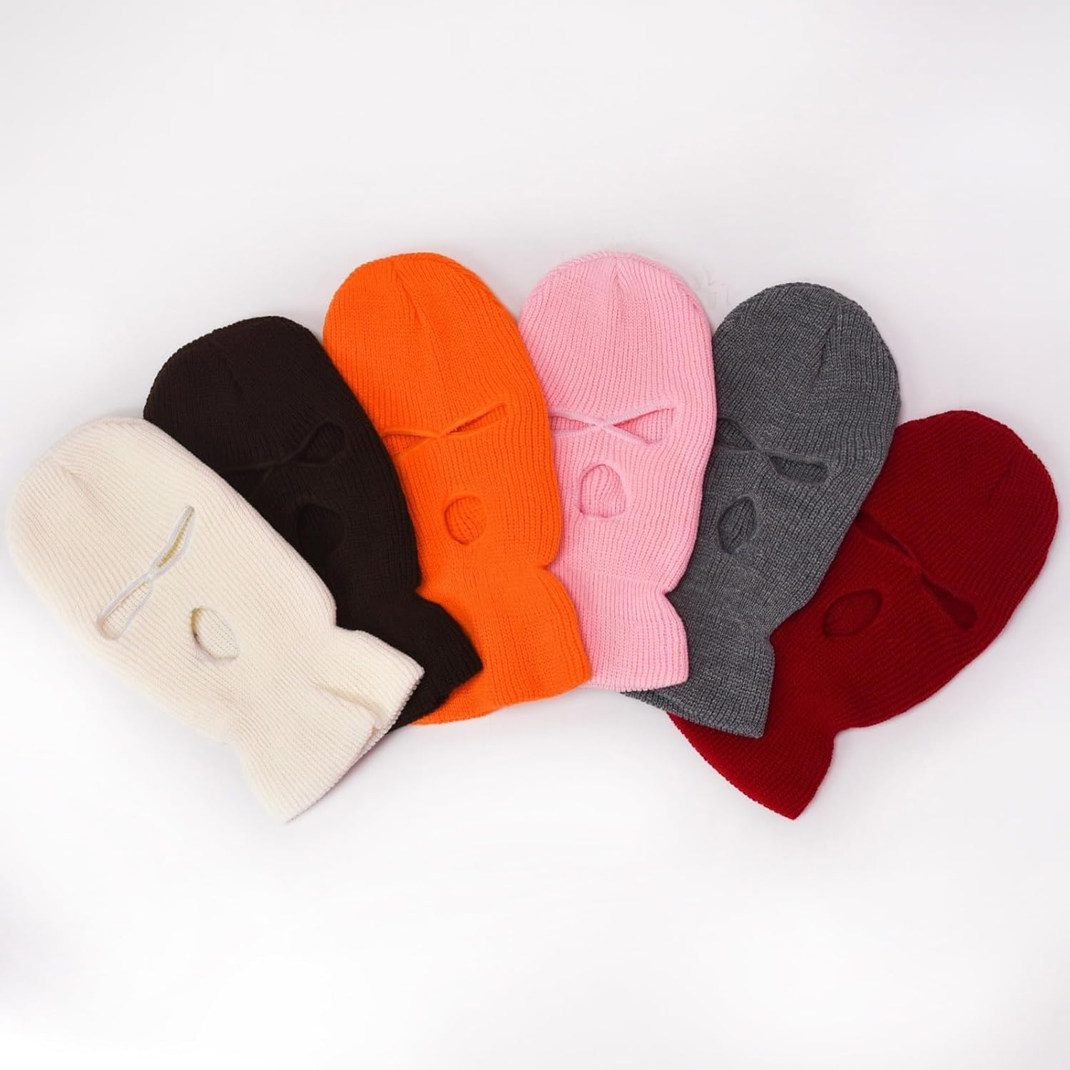 3-Hole Ski Mask Winter Balaclava for Cycling Outdoor Sports