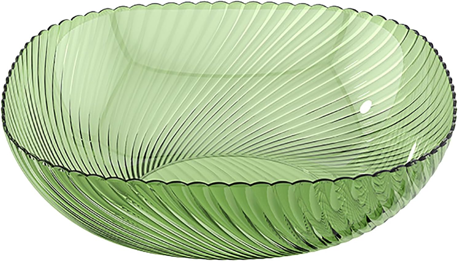 DXIXD Dark Green Decorative Fruit Bowl 1