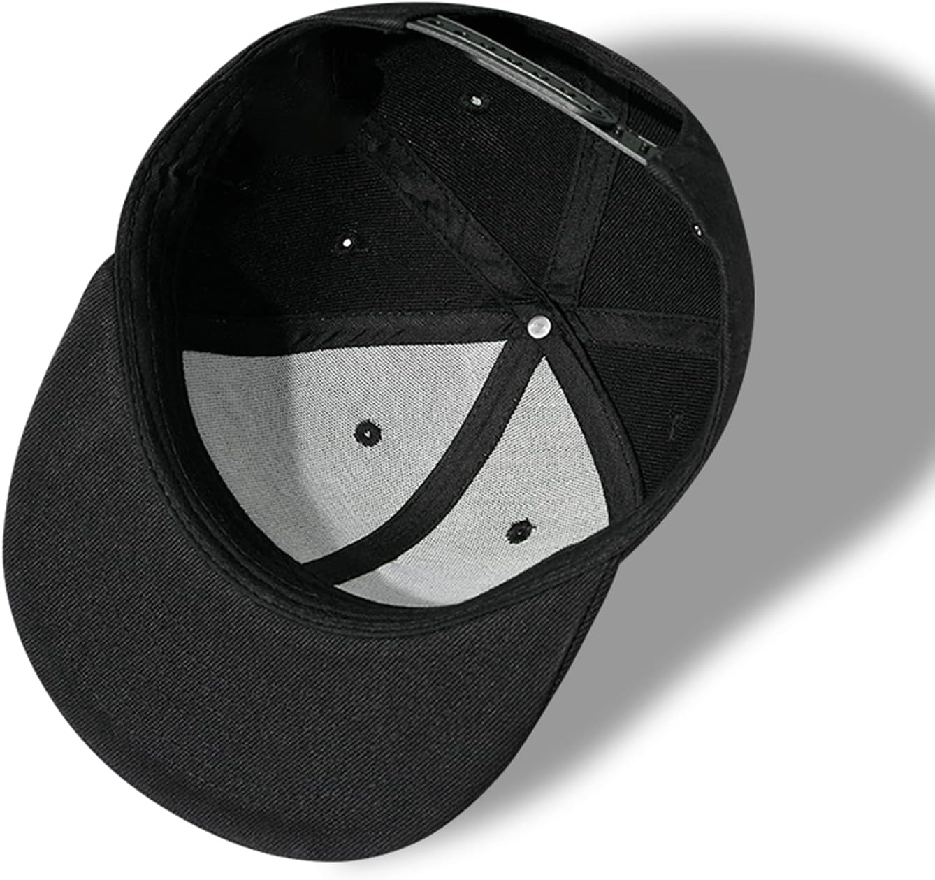 Tijeyi Black Snapback Hat for Men Boys