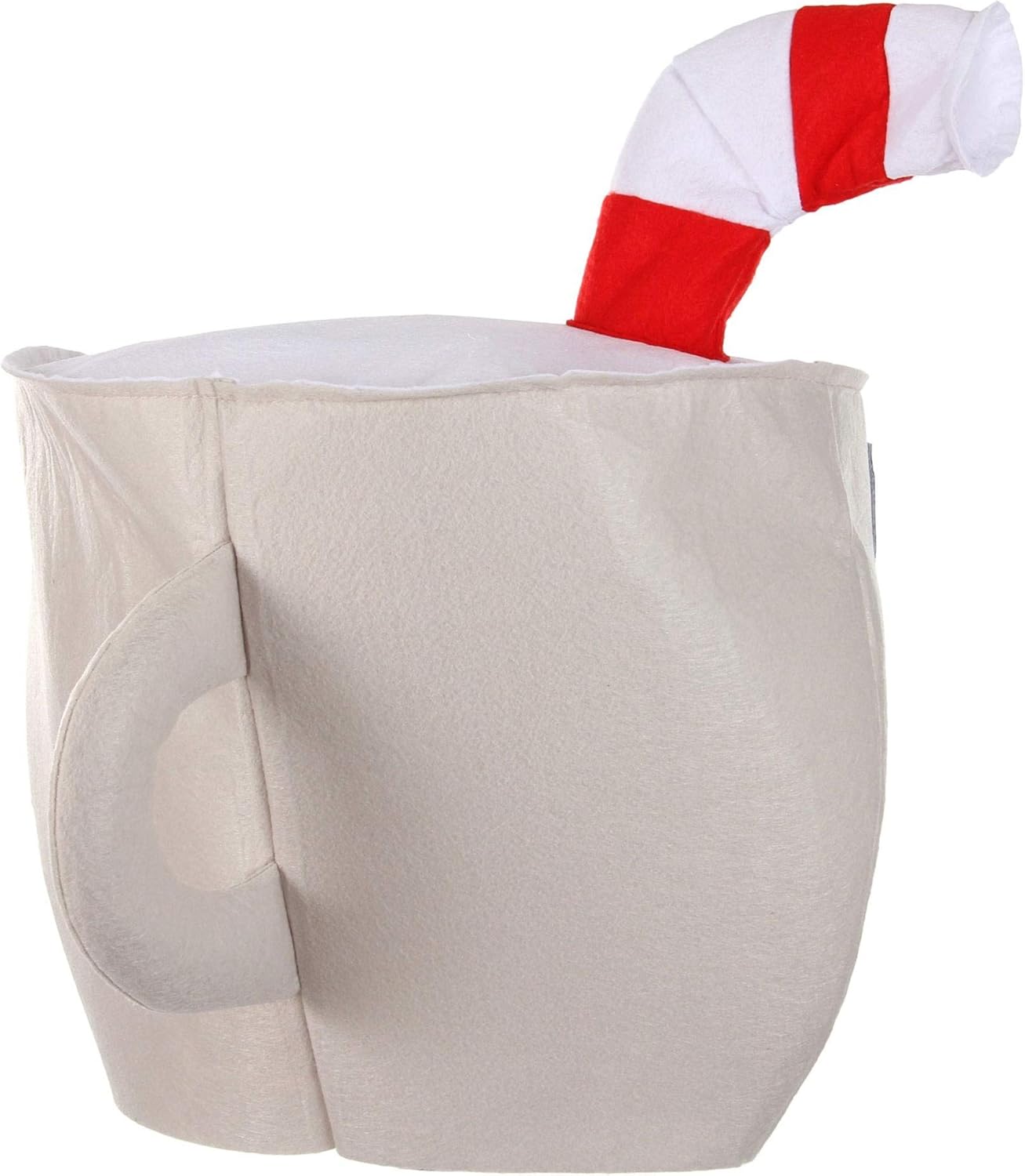 Elope Cuphead Felt Character Costume Head - Red