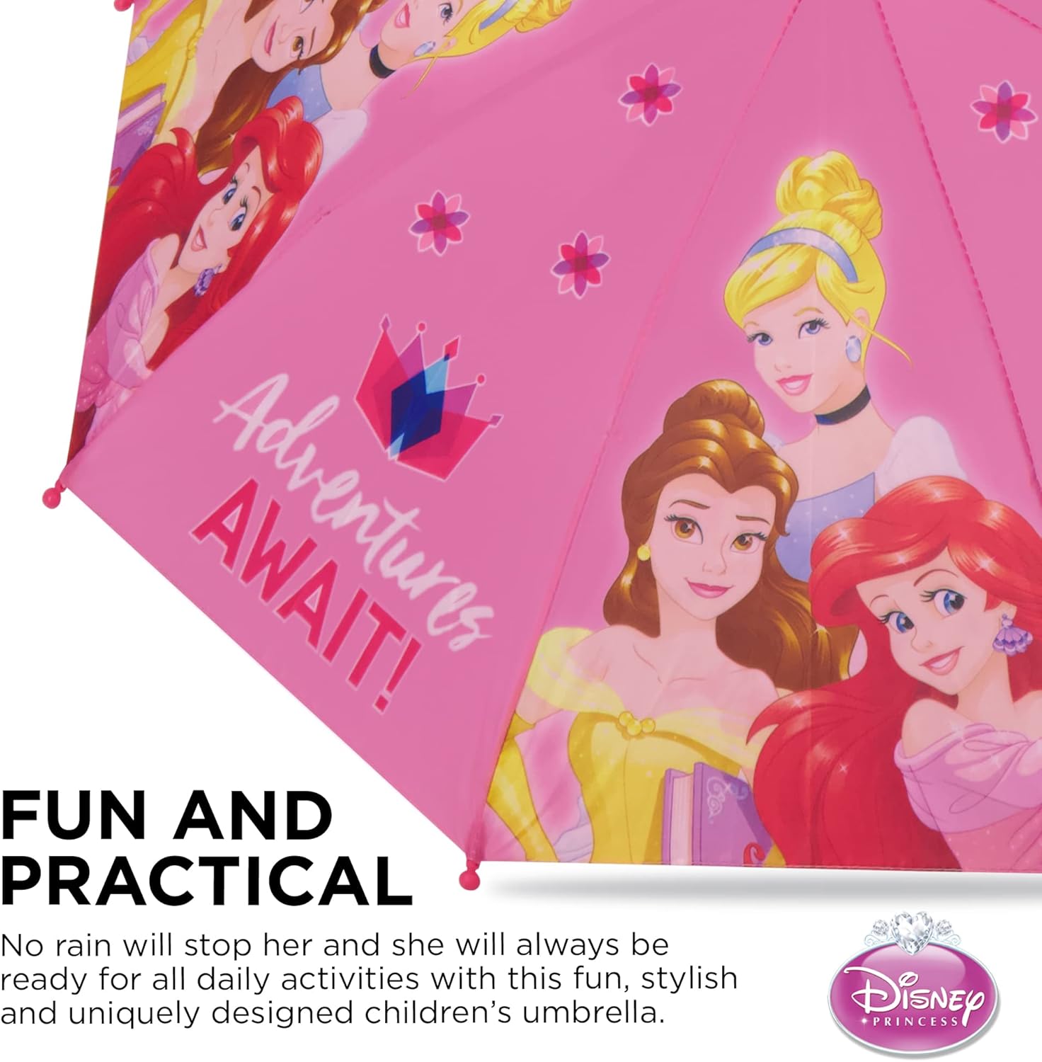 Disney Kids Umbrella Frozen Princess Minnie Mouse