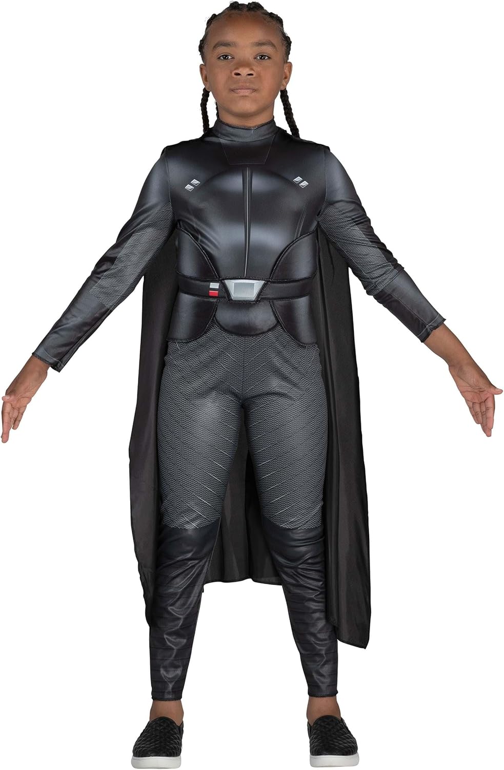 Star Wars Reva Youth Halloween Costume - Printed Jumpsuit with Belt and Cape