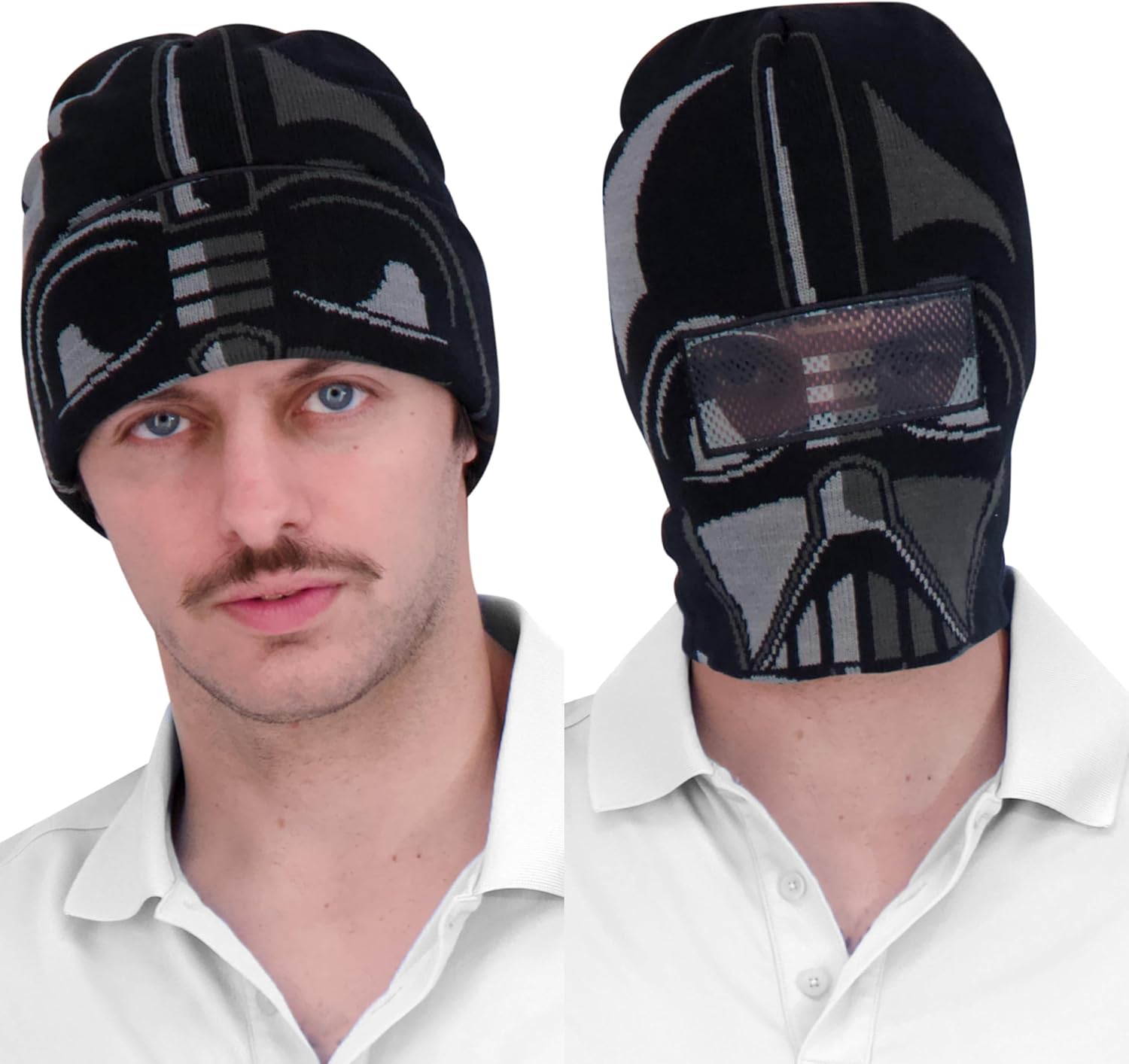 Concept One Star Wars Darth Vader Cuff Beanie Hat