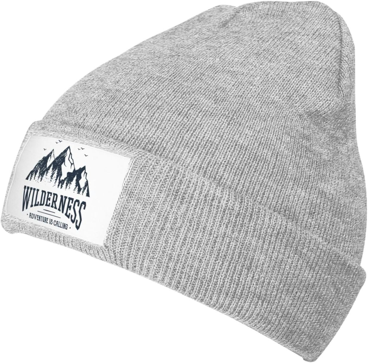 Wilderness Adventure Mountain Knitted Hat Winter Warm