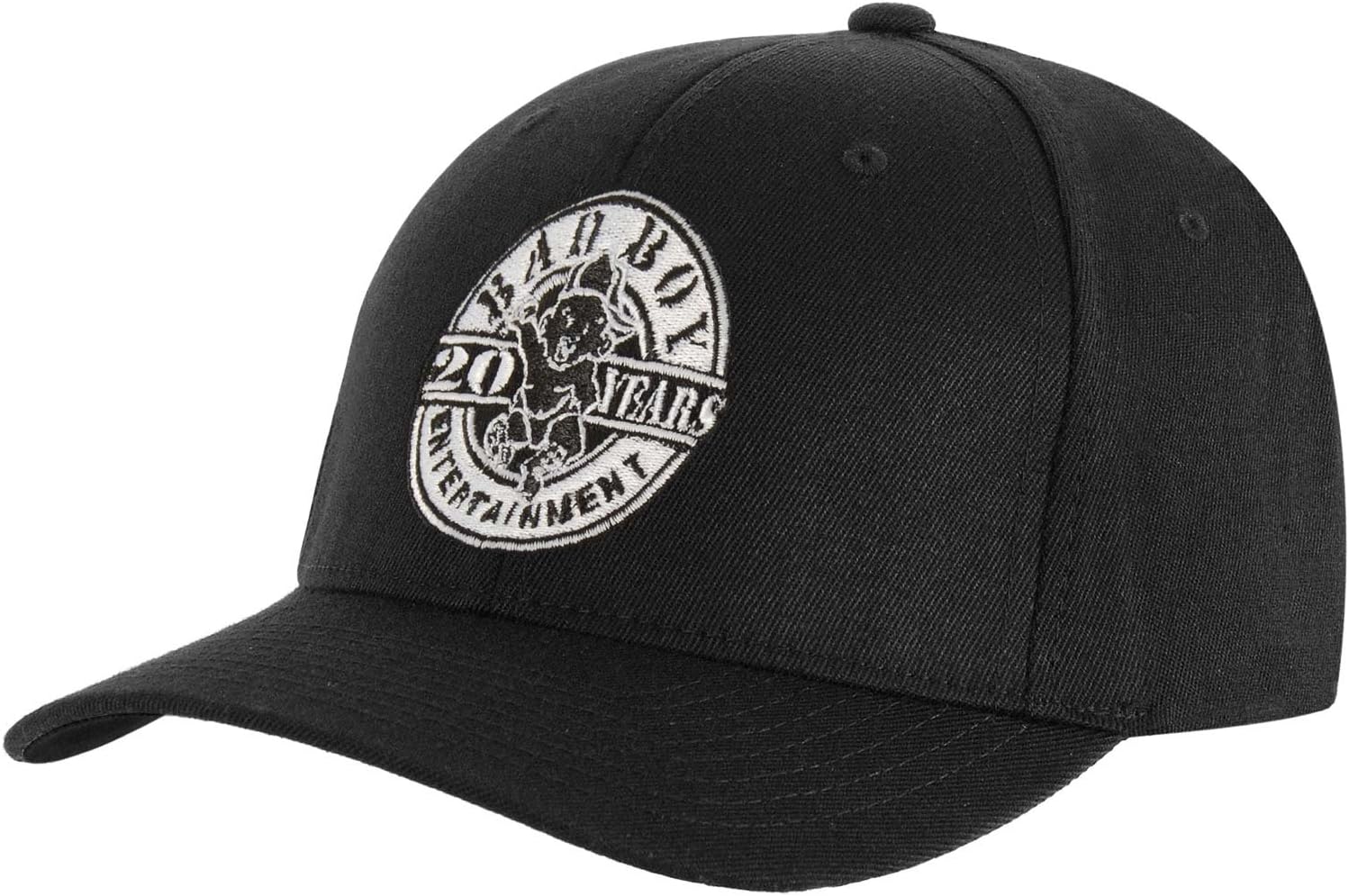 Bad Boy Records Mens 20 Years Baseball Cap Black 1