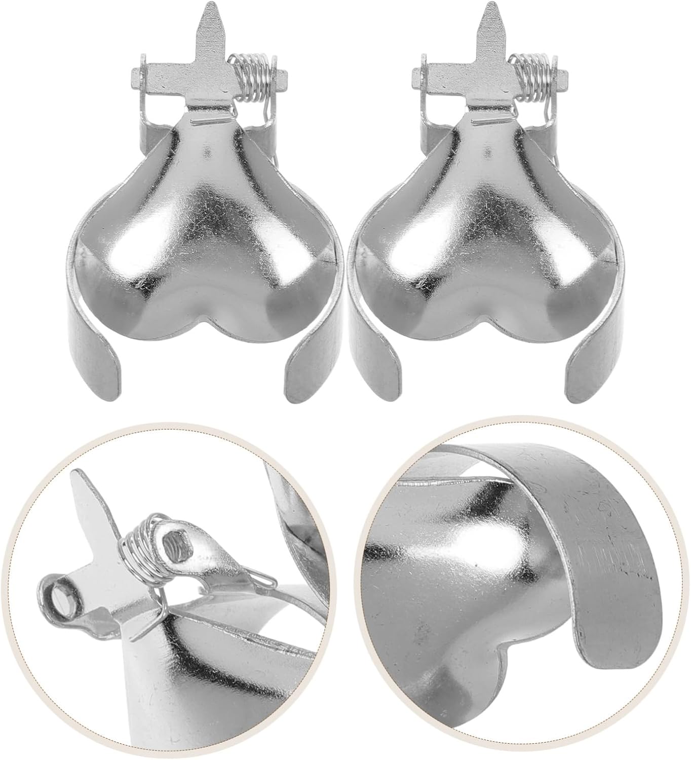 Cabilock Heart Shape Candle Snuffer Extinguisher