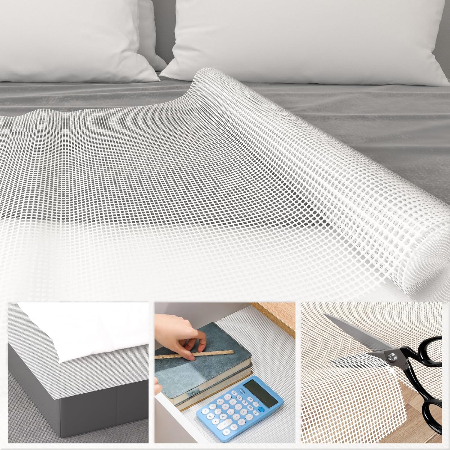 Comfypad Silicone Mattress Slide Stopper 54 x 72 in