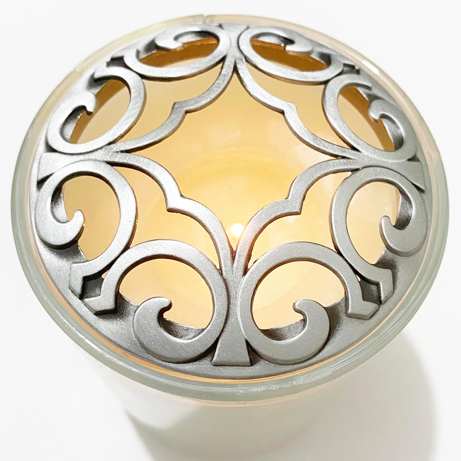 LuWeiQian Jar Candle Toppers Scented Covers
