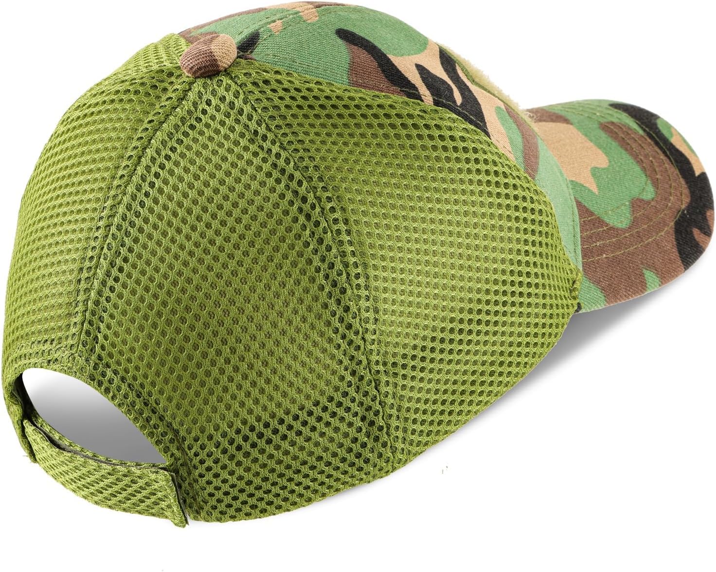 Lightbird Tactical Hat with OCP Military Patches and US Flag