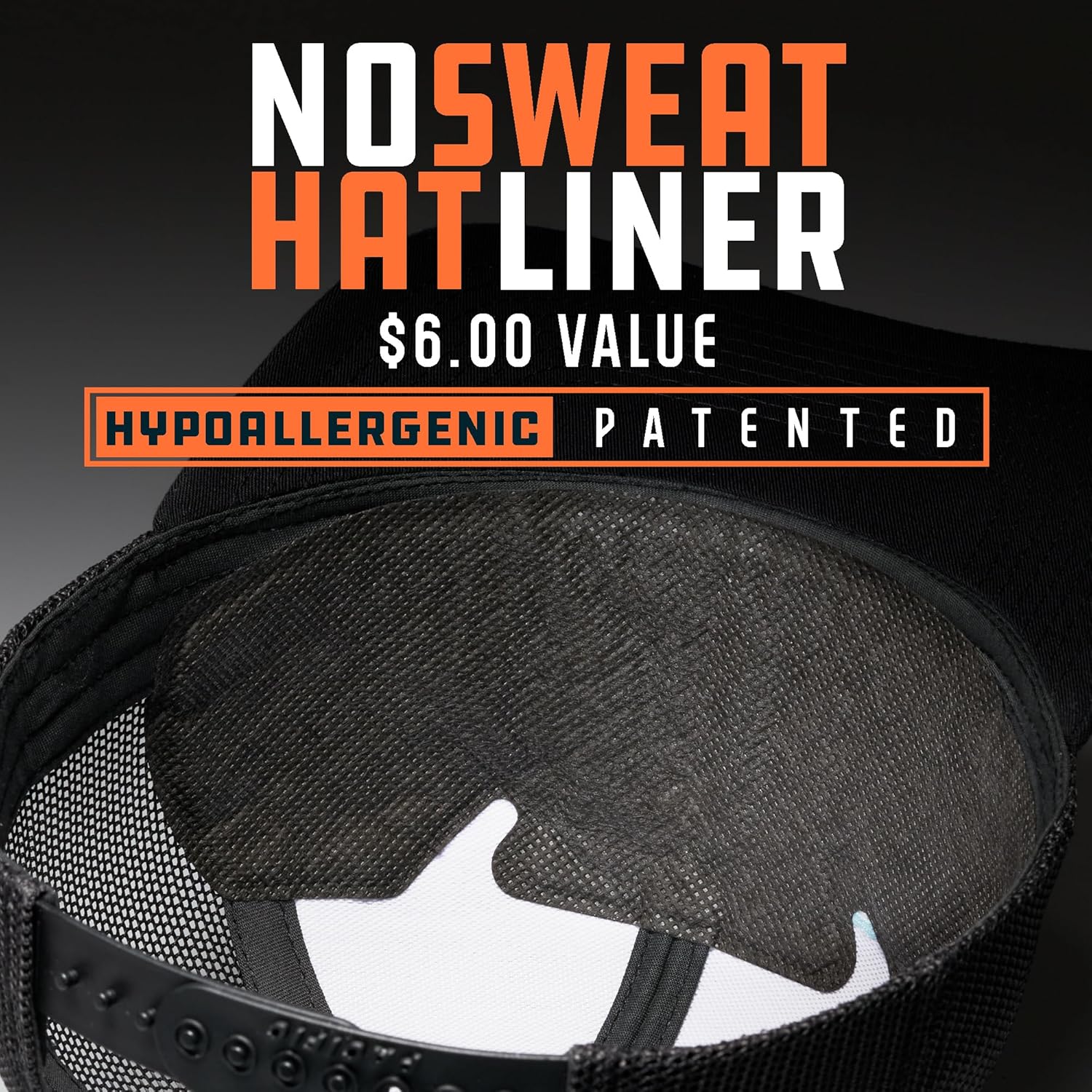 LARIX Trucker Hat with No Sweat Liner Bundle
