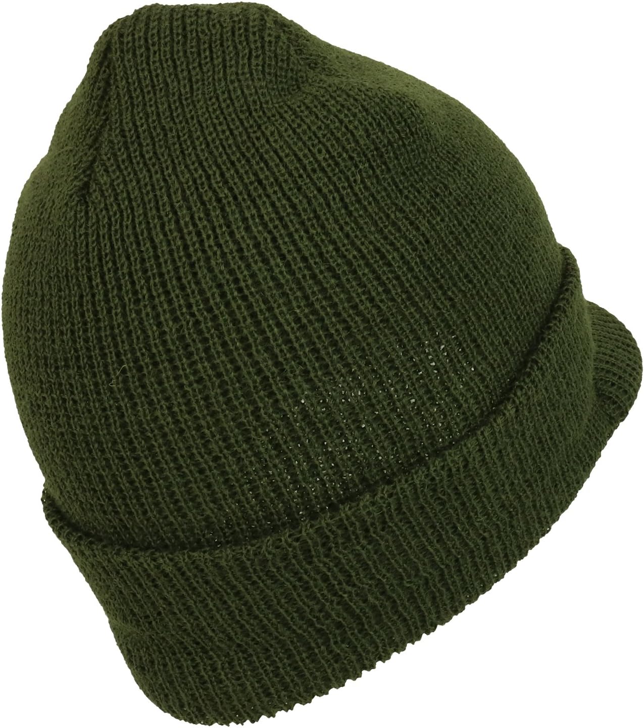 Armycrew Government Issue Wool Visor Beanie Cap