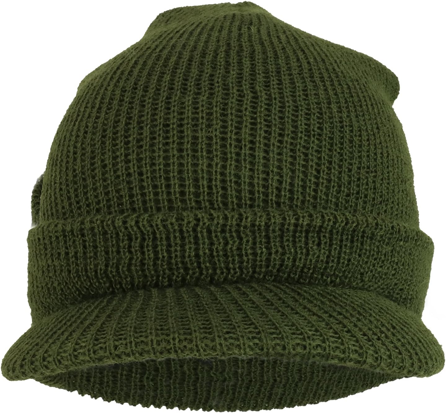Armycrew Government Issue Wool Visor Beanie Cap