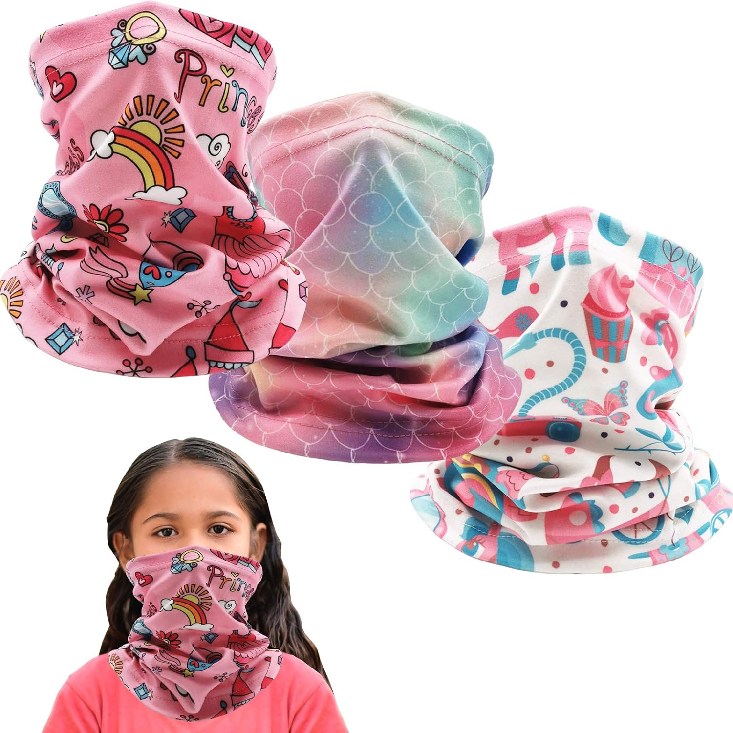 Outrip Kids Ski Mask Fleece Gaiter for 3-14 Years 1