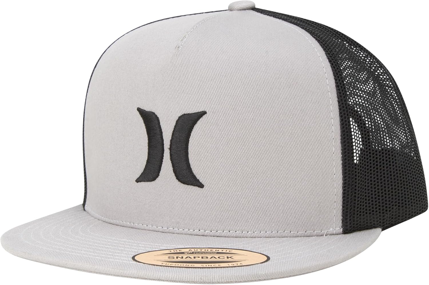 Hurley Mens Flat Brim Snap Back Baseball Cap