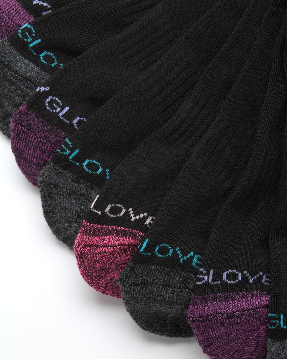 Body Glove Girls 10 Pack No Show Ankle Socks