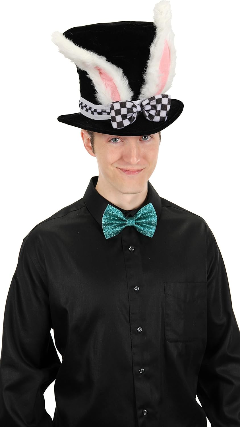 Elope Alice in Wonderland White Rabbit Costume Top Hat