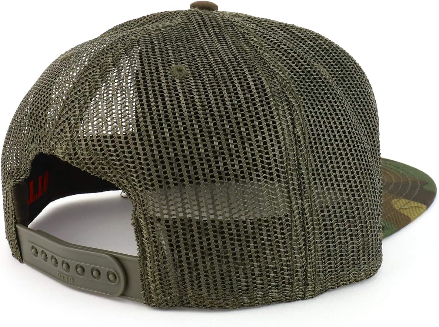 Armycrew Camouflage Cotton Twill Snapback Hat 1