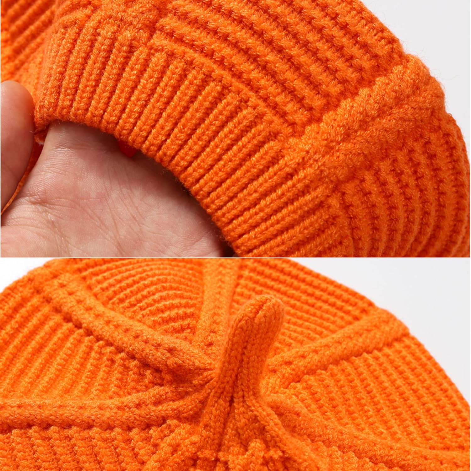 Little Girls Beret Hat Fashion Knitted Cap for Kids