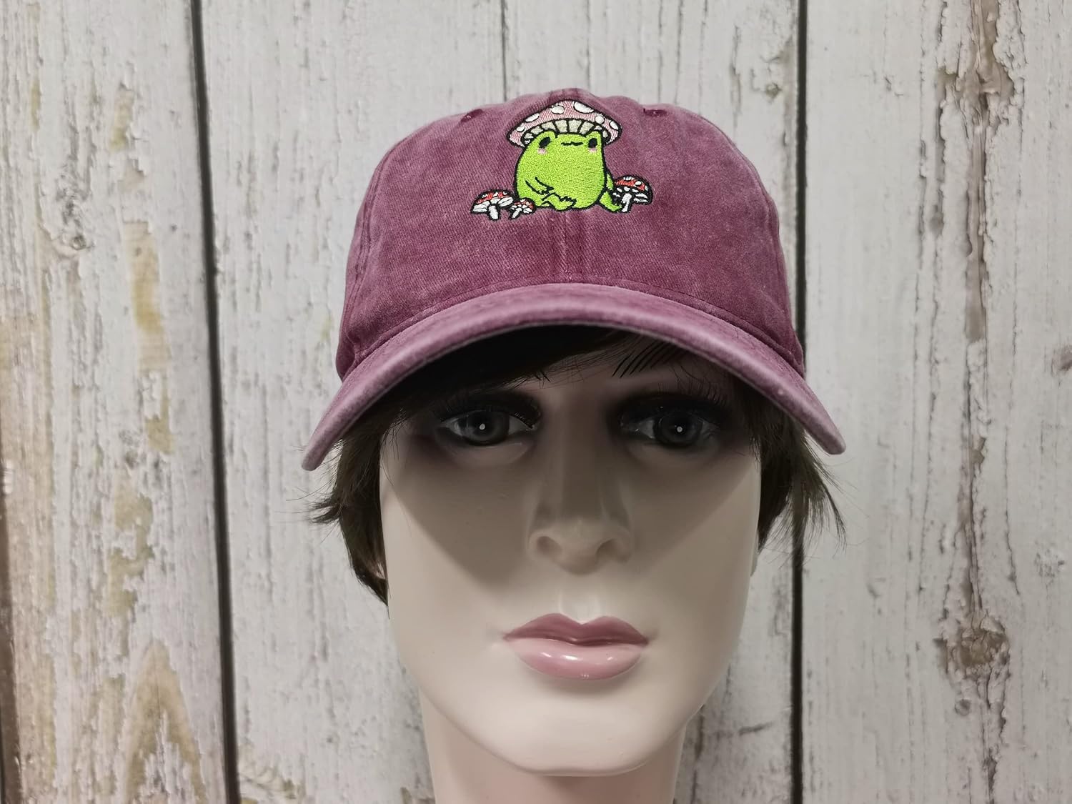 Frog with Mushroom Baseball Cap for Men Women 1