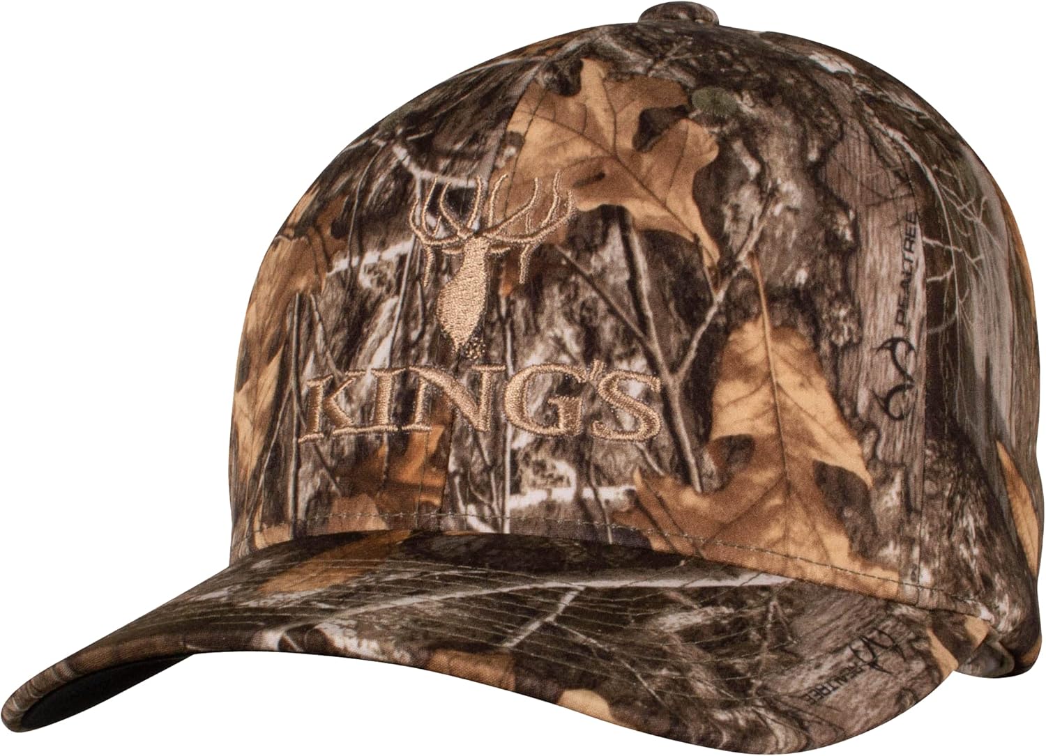 Kings Camo Hat with Stretch-Cotton Fabric