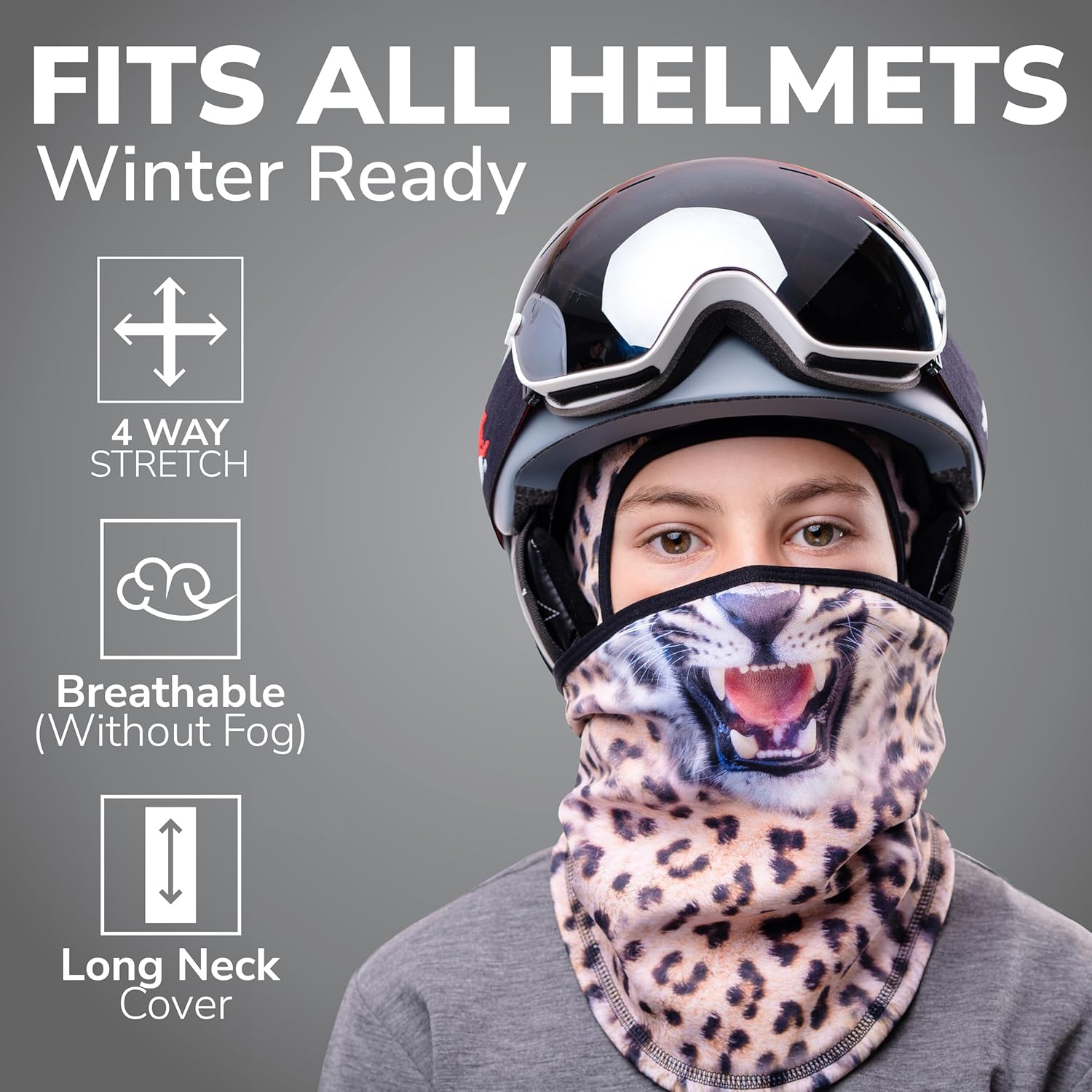 KARIMAT Balaclava Face Mask for Kids Unisex Winter