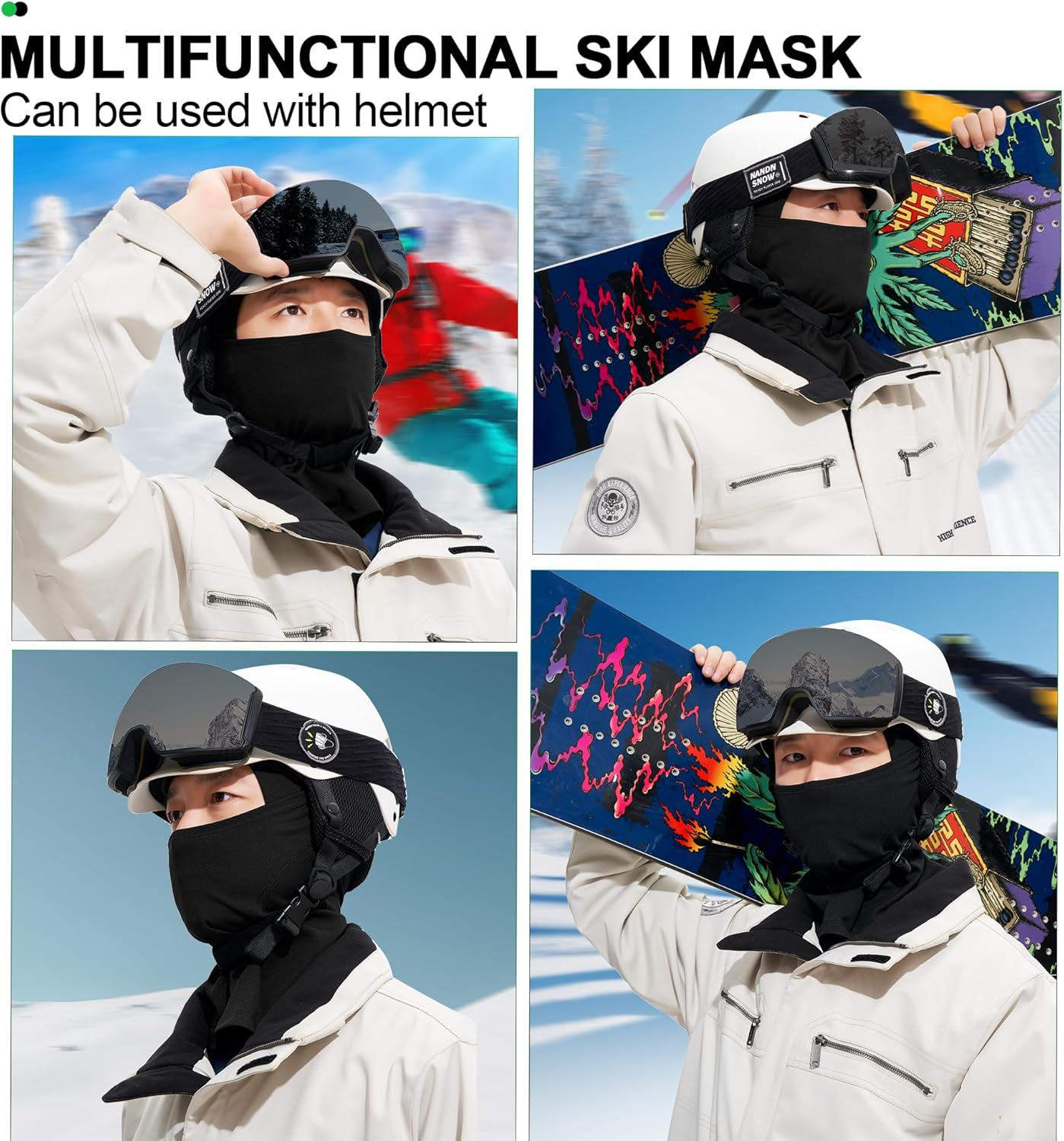 LONGLONG Balaclava Face Mask 1-3 Pieces Lightweight Motorcycle Sun Protection Hood